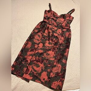 Size 6 - NEW Michael Kors Collection Pre Fall 2019 Rosewood/Spruce Dress